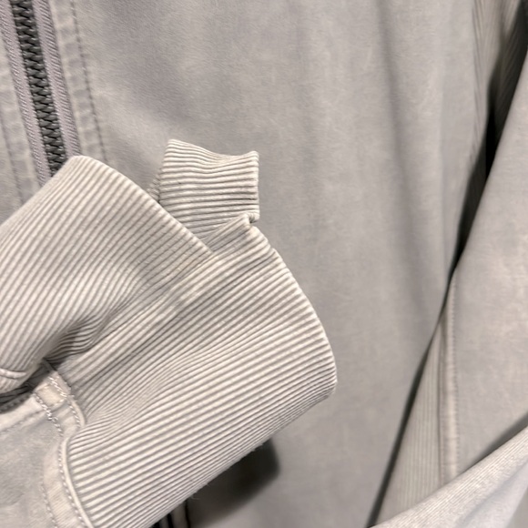 EUC Lululemon Cut Class Jacket Washed French Clay - size 12 - Picture 7 of 10